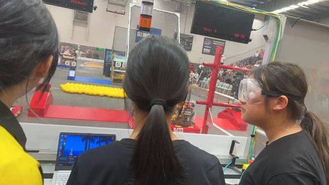 Team 5876 helping us